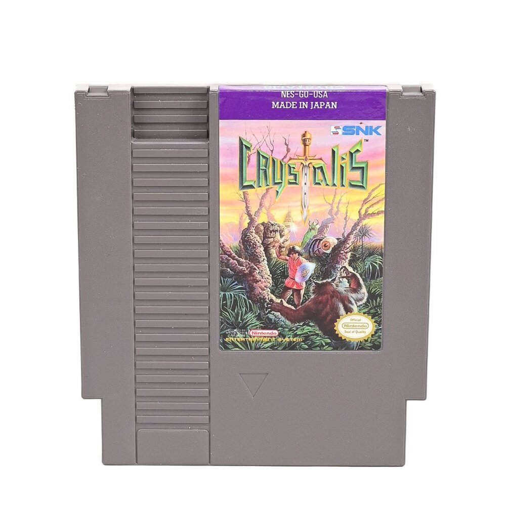 Crystalis NES Game (Nintendo, 1985) Cartridge Only and TESTED